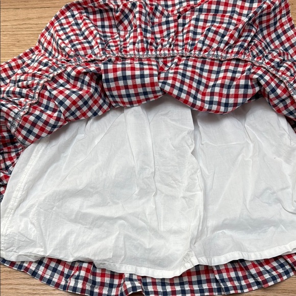 🇺🇸🇺🇸🇺🇸🇺🇸 5/$25 SALE Osh Kosh Girls Plaid Patriotic Dress - Picture 2 of 4